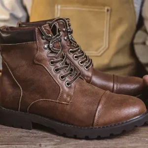 ColtonMC | Bottes en cuir pour homme premium