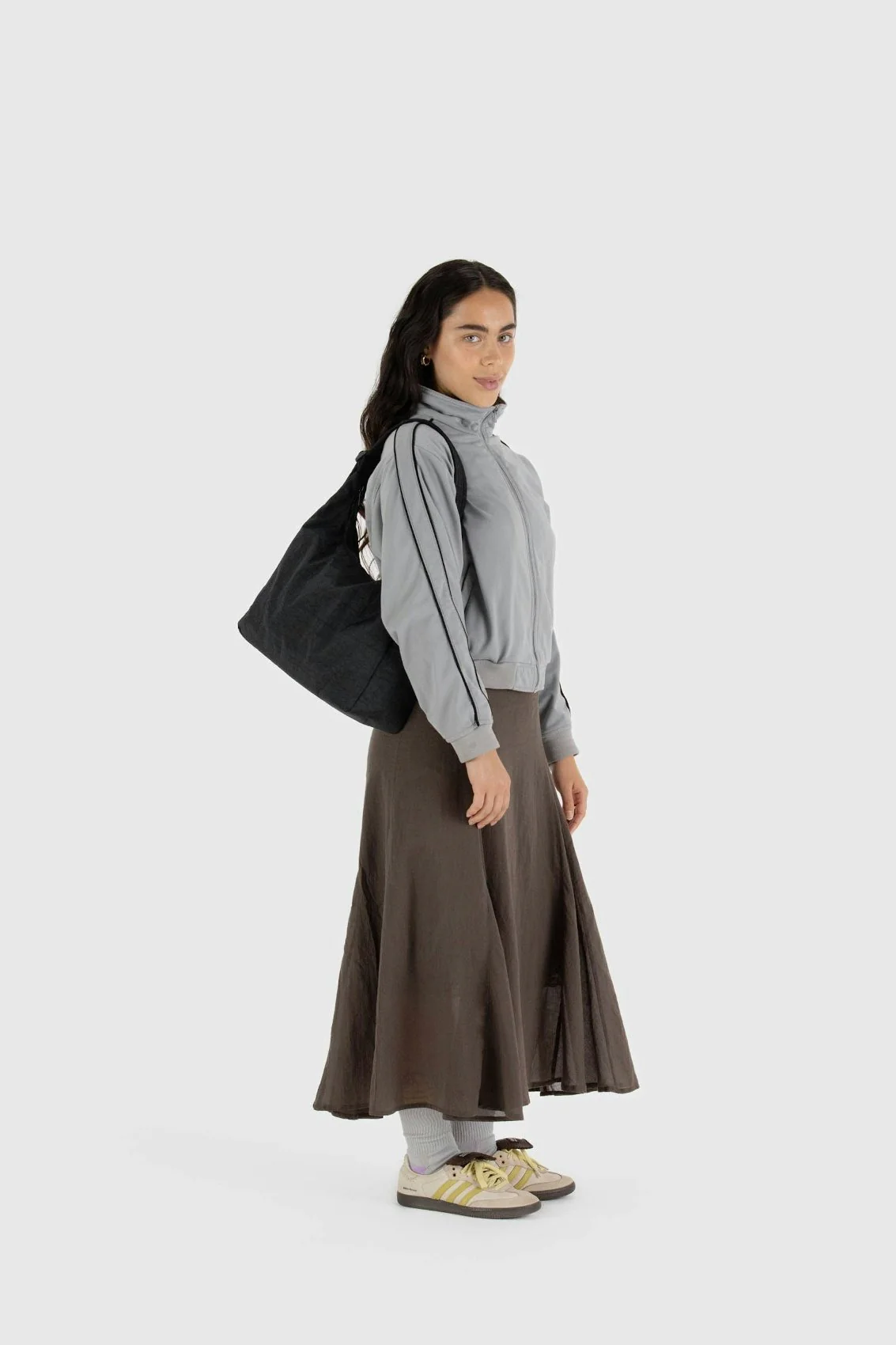 BAGGU Sac Epaule Nylon - Noir – Image 4