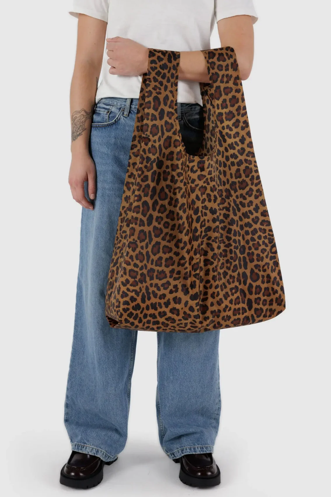 BAGGU Sac Réutilisable Grand - Léopard