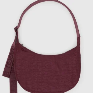 BAGGU Sac Moyen Crescent Nylon - Mahogany