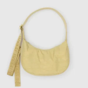 BAGGU Sac Petit Crescent Nylon - Butter