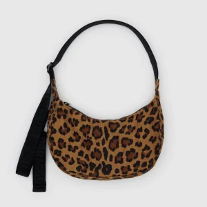 BAGGU Sac Petit Crescent Nylon - Léopard