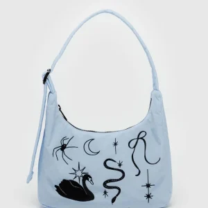 BAGGU Sac Bandoulière Nylon Mini - Icones Ballet Brodé