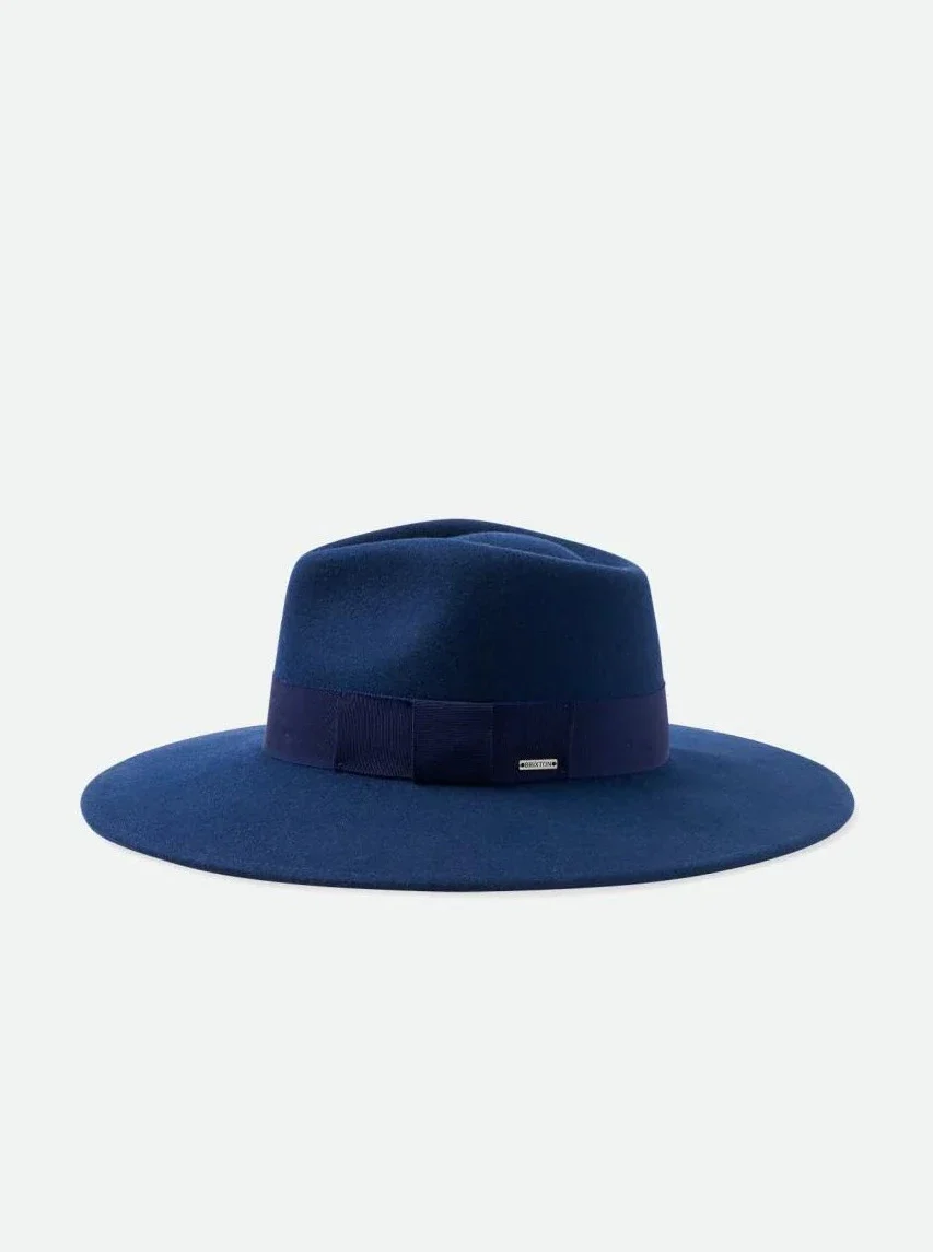 BRIXTON Chapeau en Feutre Joanna - Bleu Marine – Image 3