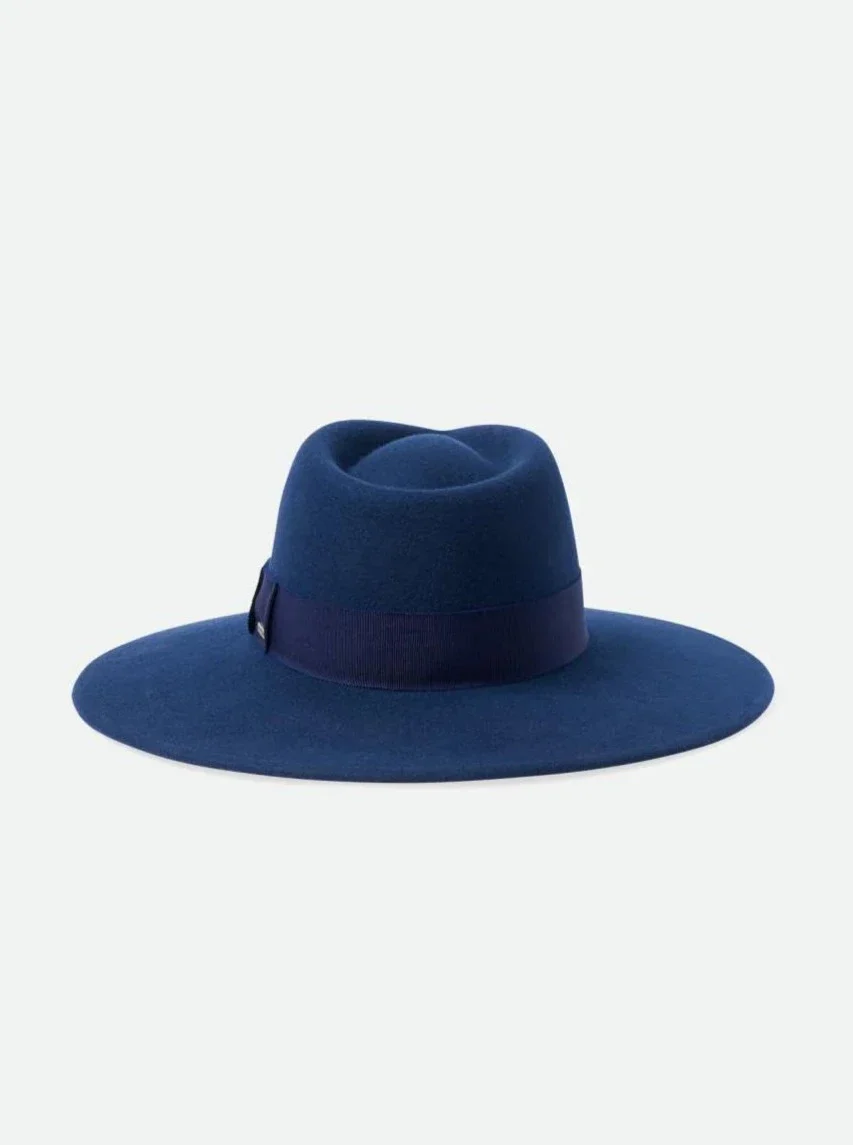 BRIXTON Chapeau en Feutre Joanna - Bleu Marine – Image 2