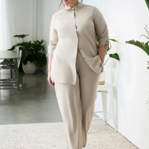 Tunique à manches 3/4 avec boutons