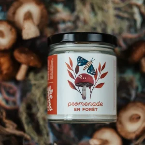 DANS LA PRAIRIE Bougie Promenade en Forêt