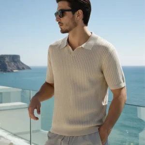 Polo côtelé Premium