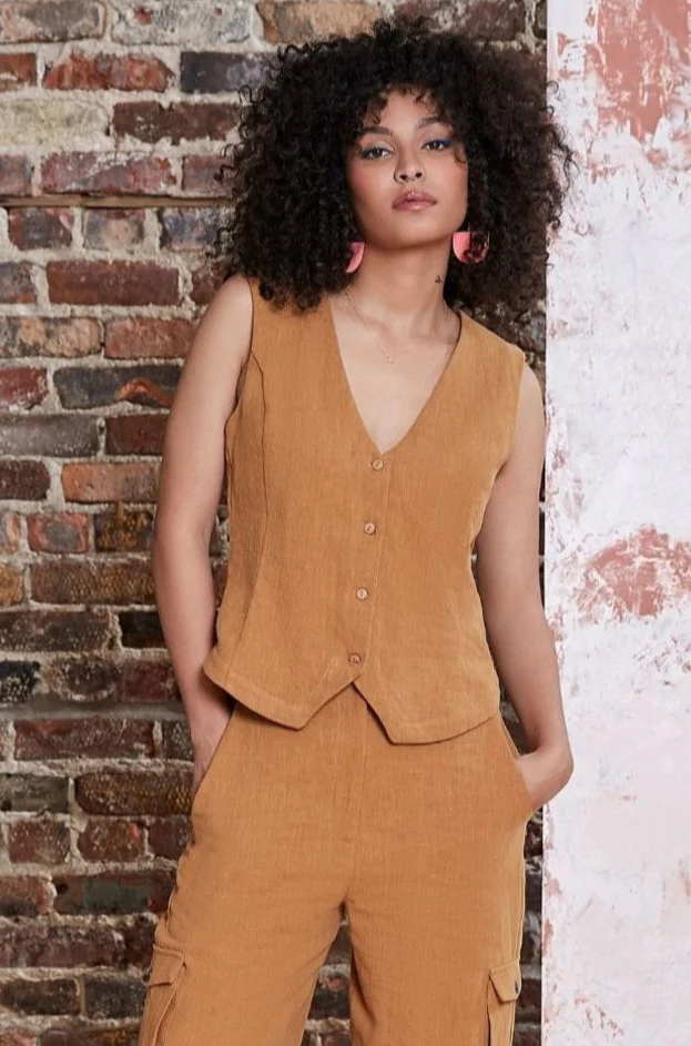 MELOW Gilet Kayla - Miel – Image 2