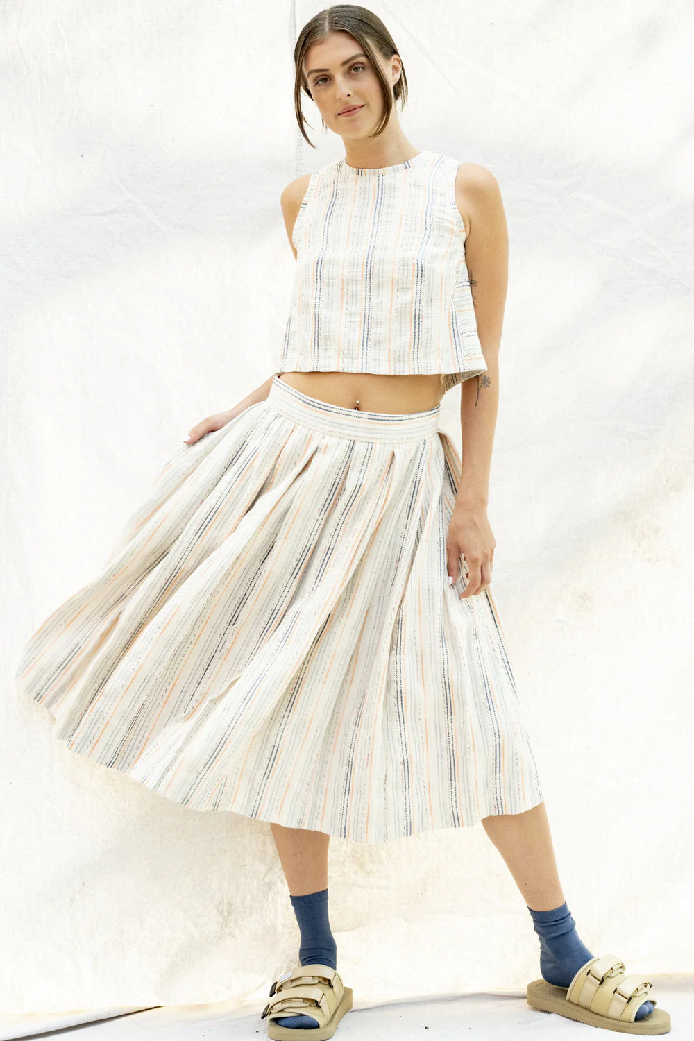 BODYBAG Jupe Tulum - Striped Jaquard – Image 2