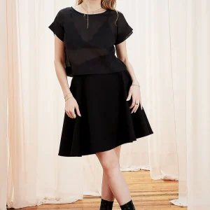 MELOW Jupe Lucile - Noir