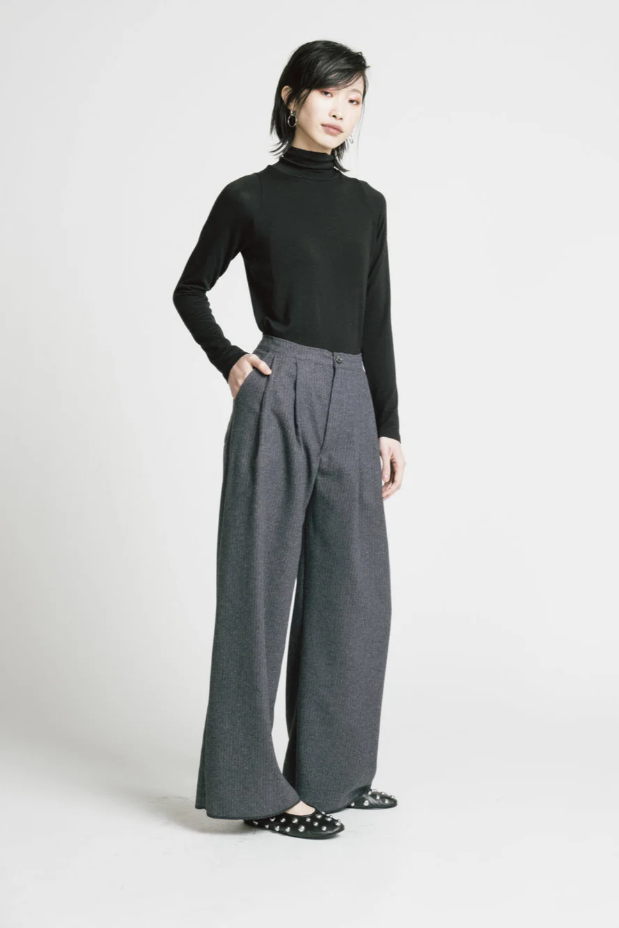 ALLISON WONDERLAND Col Roulé Arches - Noir – Image 2