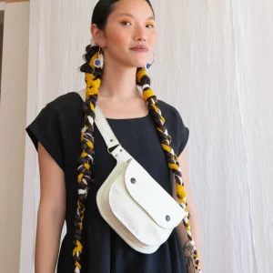 KAZAK Sac Pochette Amaru - Ivoire