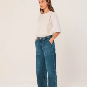 [CL] WASHED DENIM PANTS