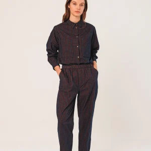 [CL] VICHY ELASTIC MICRO-CORDUROY PANT