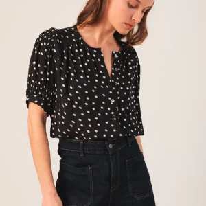 [CL] LANTERN-SLEEVE BLOUSE