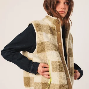 [CL] TEDDY PLAID VEST