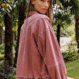 [CL] WASHED TWILL JACKET