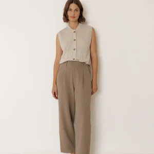 [CL] RICE-STITCH VEST