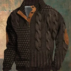 Danoir Paris™ – Pull imprimé vintage